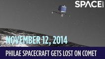 OTD In Space - November 12: Philae Spacecraft Gets Lost On Comet