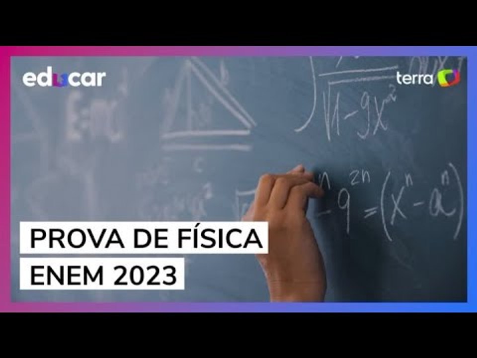 Enem 2023/Prova de Física: correção comentada