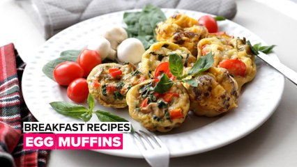 Breakfast Recipes: Egg Muffins