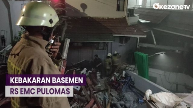 Kebakaran Basemen di RS EMC Pulomas, Diduga Gegara Percikan Api Pengelasan Lift Barang