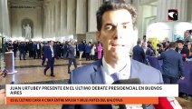 Juan Urtubey presente en el último debate presidencial en Buenos Aires