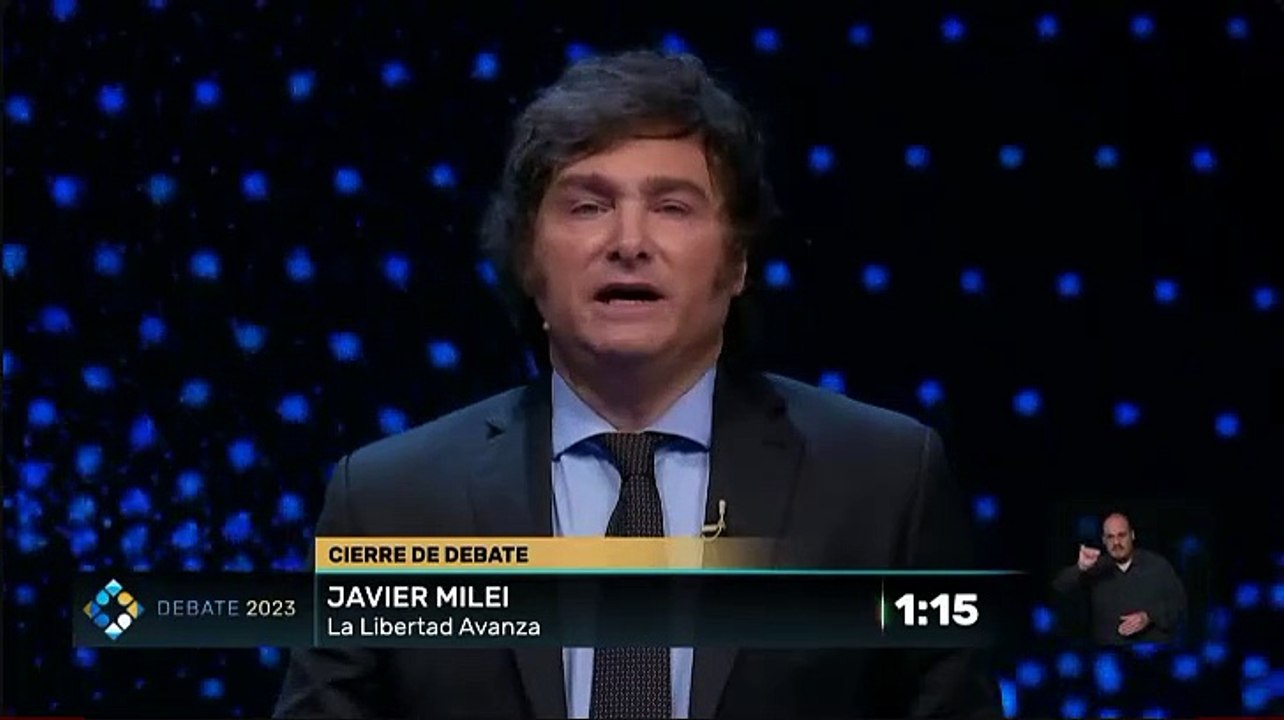 El cierre de Milei