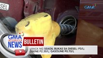Rollback ng SEAOIL bukas sa Diesel: P3/L; Kerosene P2.30/L; Gasoline P0.70/L | GMA Integrated News Bulletin