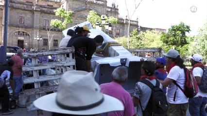 Un político popular? El Gobierno de Alfaro tiene 14 manifestaciones en promedio a la semana