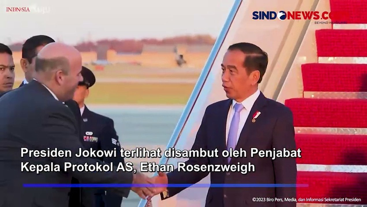 Tiba di Washington DC, Jokowi akan Temui Joe Biden di Gedung Putih