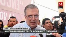 Marcelo Ebrard no se registra para candidatura presidencial en Movimiento Ciudadano