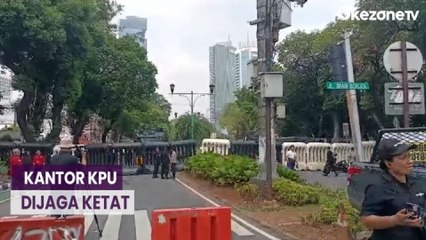 Download Video: Jelang Penetapan Pasangan Capres-Cawapres, Kantor KPU Dijaga Ketat