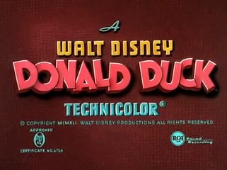 Donald Duck Donalds Camera 1941 (Low)