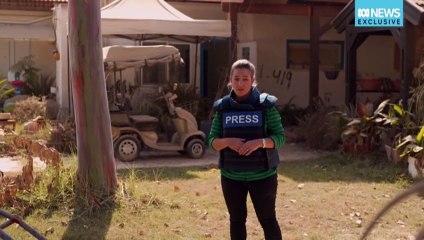 Family returns to home where Hamas attack took place