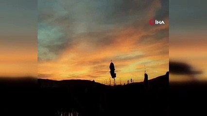 Türkiye'de yeniden kuzey ışıkları sürprizi! 15 dakika sürdü