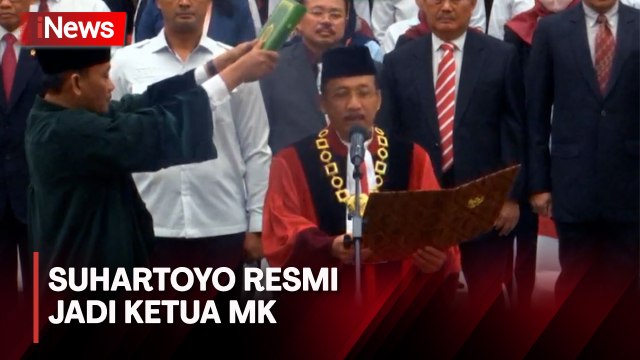 Sah! Suhartoyo Resmi Jadi Ketua MK Gantikan Anwar Usman