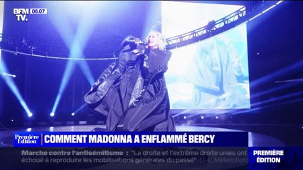 Madonna a enflammé l'Accor Arena pour la première date parisienne de sa tournée
