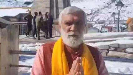 केंद्रीय मंत्री अश्विनी चौबे ने केदारनाथ में मनाई दीपावली, देशवासियों को दी बधाई