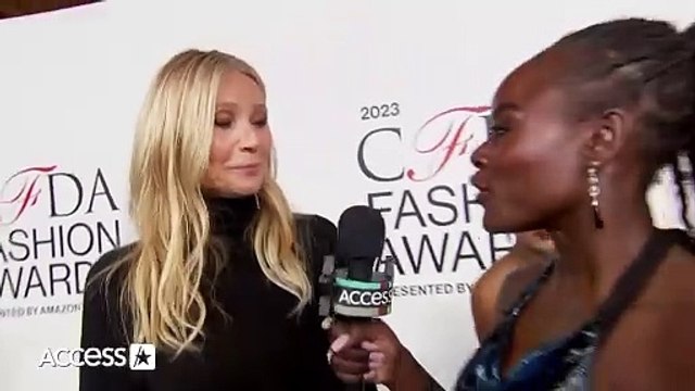 Gwyneth Paltrow Says CFDA Award Feels 'Validating'