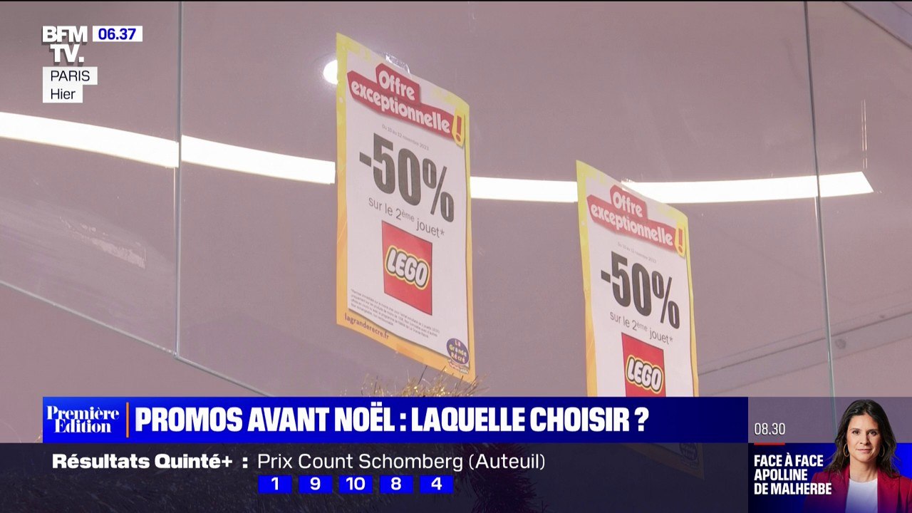 Noël: les promotions se multiplient dans les rayons à quelques semaines des fêtes de fin d'année