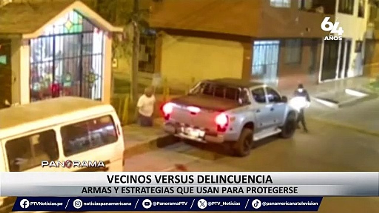 ¡Exclusivo! Vecinos versus delincuencia: armas y estrategias que usan para protegerse