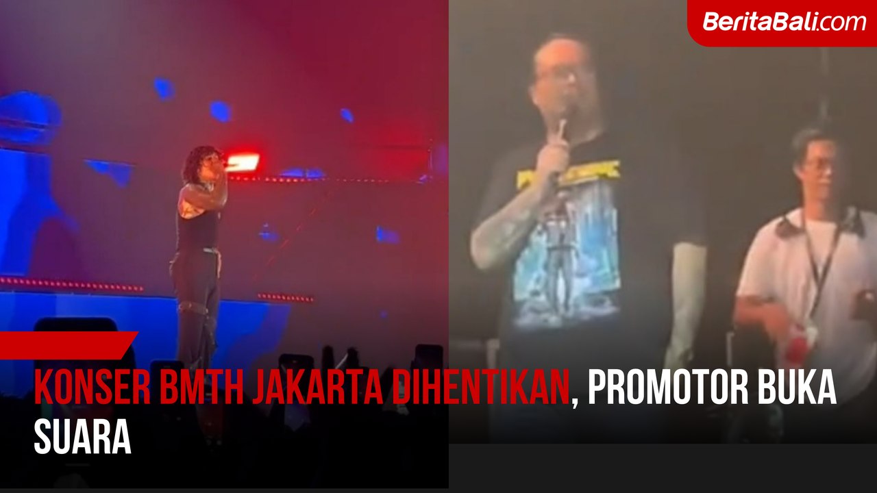 Konser BMTH Jakarta Dihentikan, Promotor Buka Suara