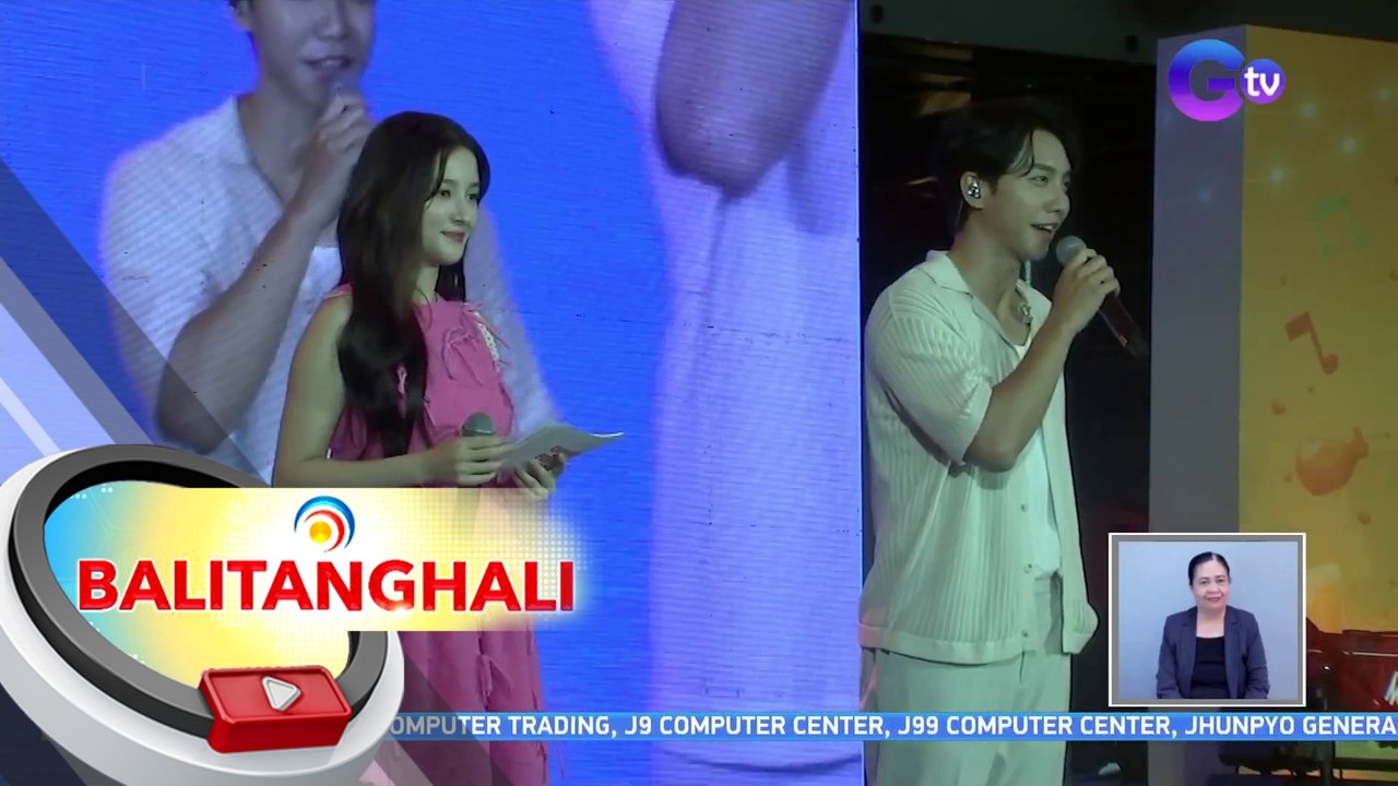 South Korean Actor at Singer Lee Seung Gi, nakisaya at nagpakilig sa "Chimaek festival" | BT