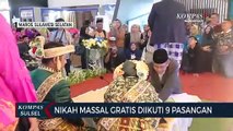 Nikah Massal Gratis Diikuti 9 Pasangan di Maros