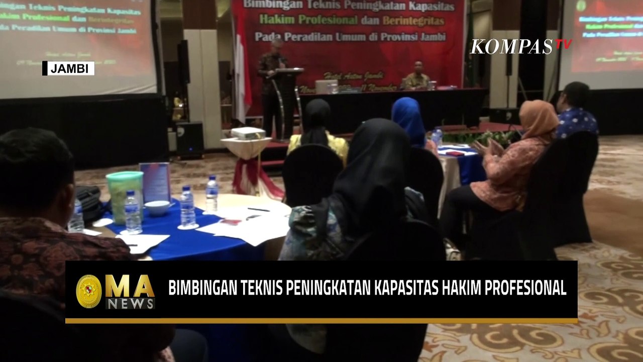 33 Hakim di Jambi Ikuti Bimbingan Teknis Peningkatan Kapasitas Hakim Profesional - MA NEWS