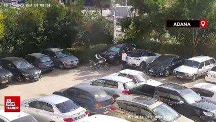 Adana'da motosiklet çalmaya çalışan sevgililer tutuklandı