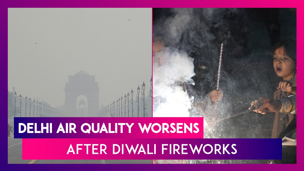 Delhi Air Pollution: Air Quality Worsens As Thi...