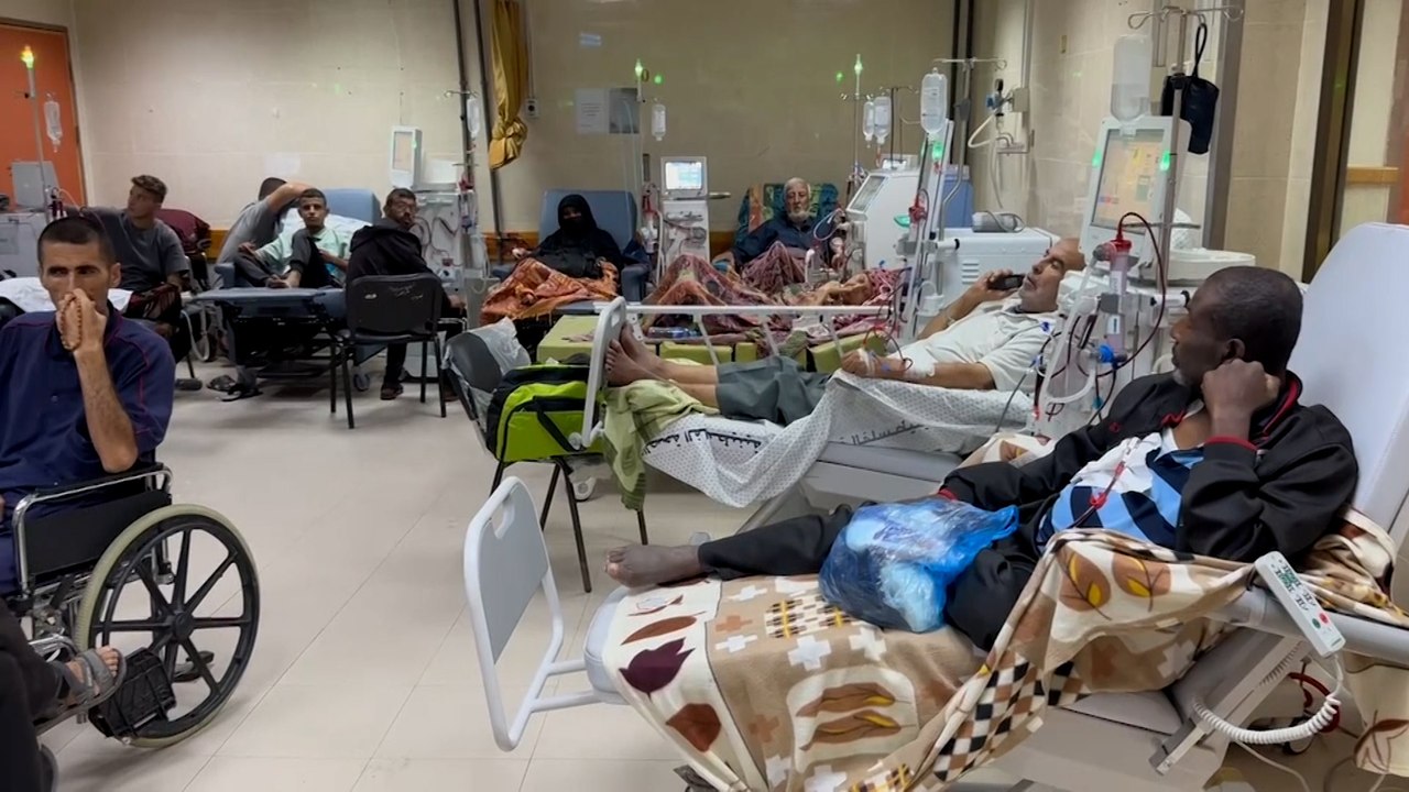 شهادات مرضى غسيل الكلى في مستشفى شهداء الأقصى بغزة