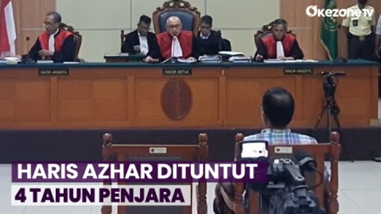Pencemaran Nama Baik Luhut, Aktivis HAM Haris Azhar Dituntut 4 Tahun Penjara