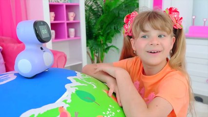 Miko Mini meets Diana and Roma - Smart Robot for Kids!