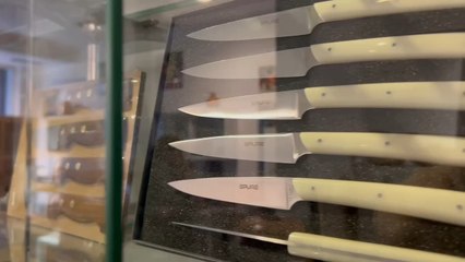 Un coutelier rue Boulbonne à Toulouse