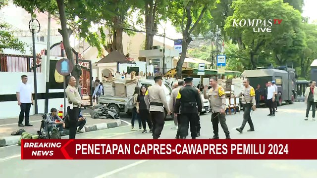 Apakah Pendukung 3 Paslon Hadir di Penetapan Capres-Cawapres Pemilu 2024?