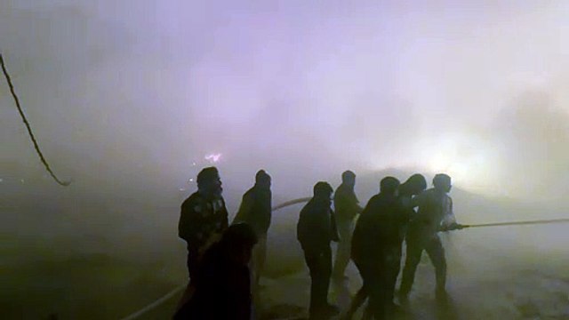 दीपावली की रात भीषण आग से एसएलआरएम सेंटर जलकर खाक, बुझाने में लगा 30 दमकल पानी, थाना भी कराया गया खाली