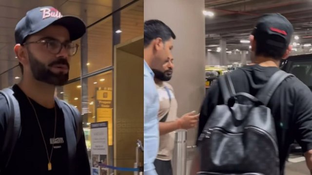 Virat Kohli Shuts Fans at Mumbai Airport Trying to Take Selfies, Viral Video| Anushka Sharma| Vamika