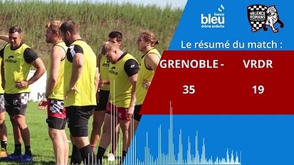 Troisième défaite consécutive du VRDR, Grenoble domine le derby (35-19)