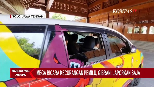 Megawati Bicara Kecurangan Pemilu, Gibran Persilakan Laporkan ke Bawaslu