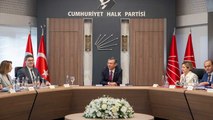 CHP MYK, Özel Başkanlığında ilk kez toplandı