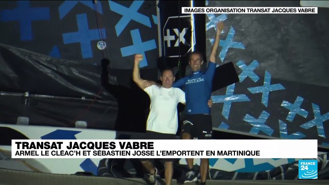 Sports : Armel Le Cléac'h et Sébastien Josse remportent la Transat Jacques Vabre