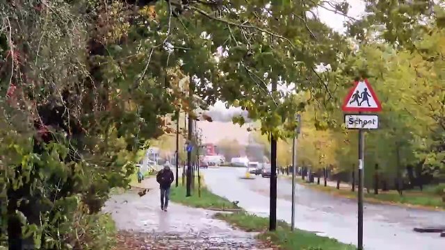 Storm Debi hits Burgess Hill