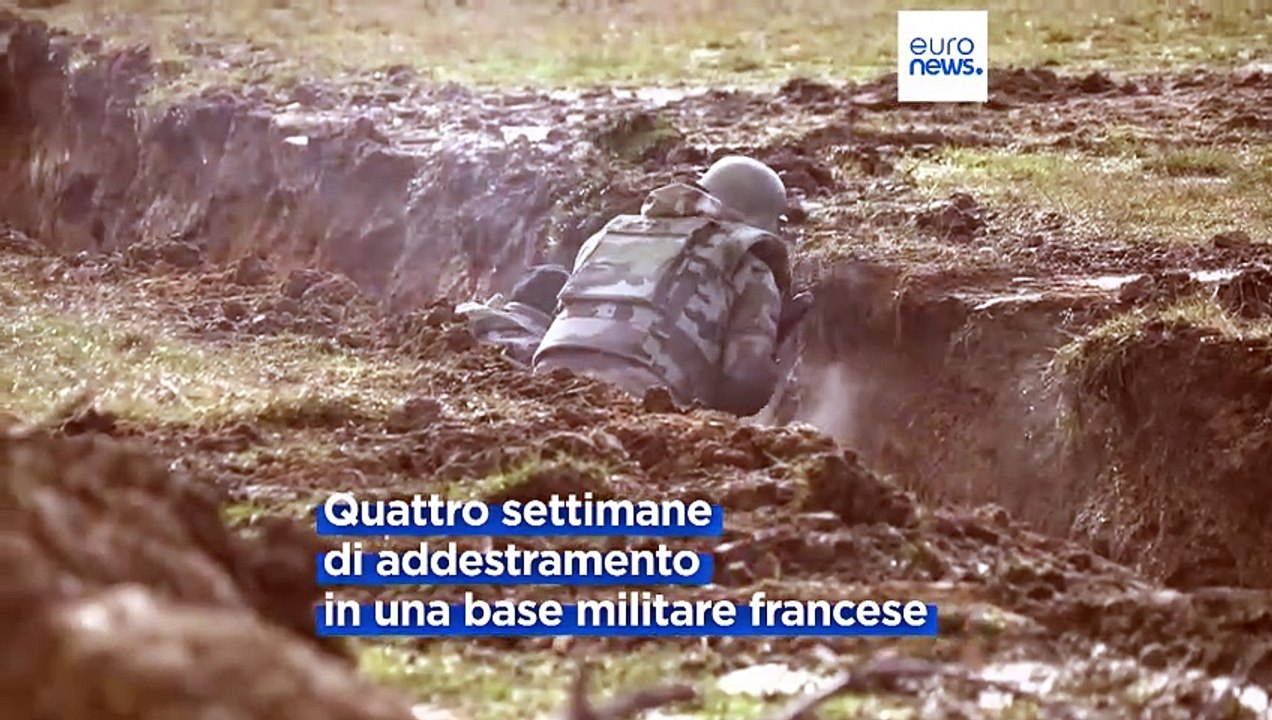 Addestramento "alla francese" per i soldati ucraini: poi saranno pronti per il fronte di guerra