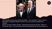 Robert De Niro chargé de payer une amende pour sexisme... D'un million de dollars !