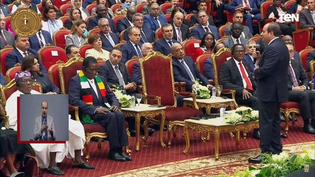 كلمة الرئيس السيسي خلال خلال المعرض الأفريقي للتجارة البينية
