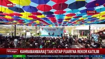 Kahramanmaraş'taki Kitap Fuarı'na rekor katılım