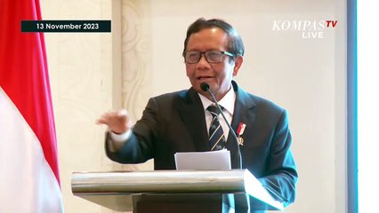 [FULL] Pidato Mahfud MD dalam Workshop Implementasi UNCAC, Soroti Praktik Korupsi di Indonesia