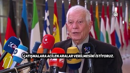 AB temsilcisi Borrell: Gazze'de durum vahim