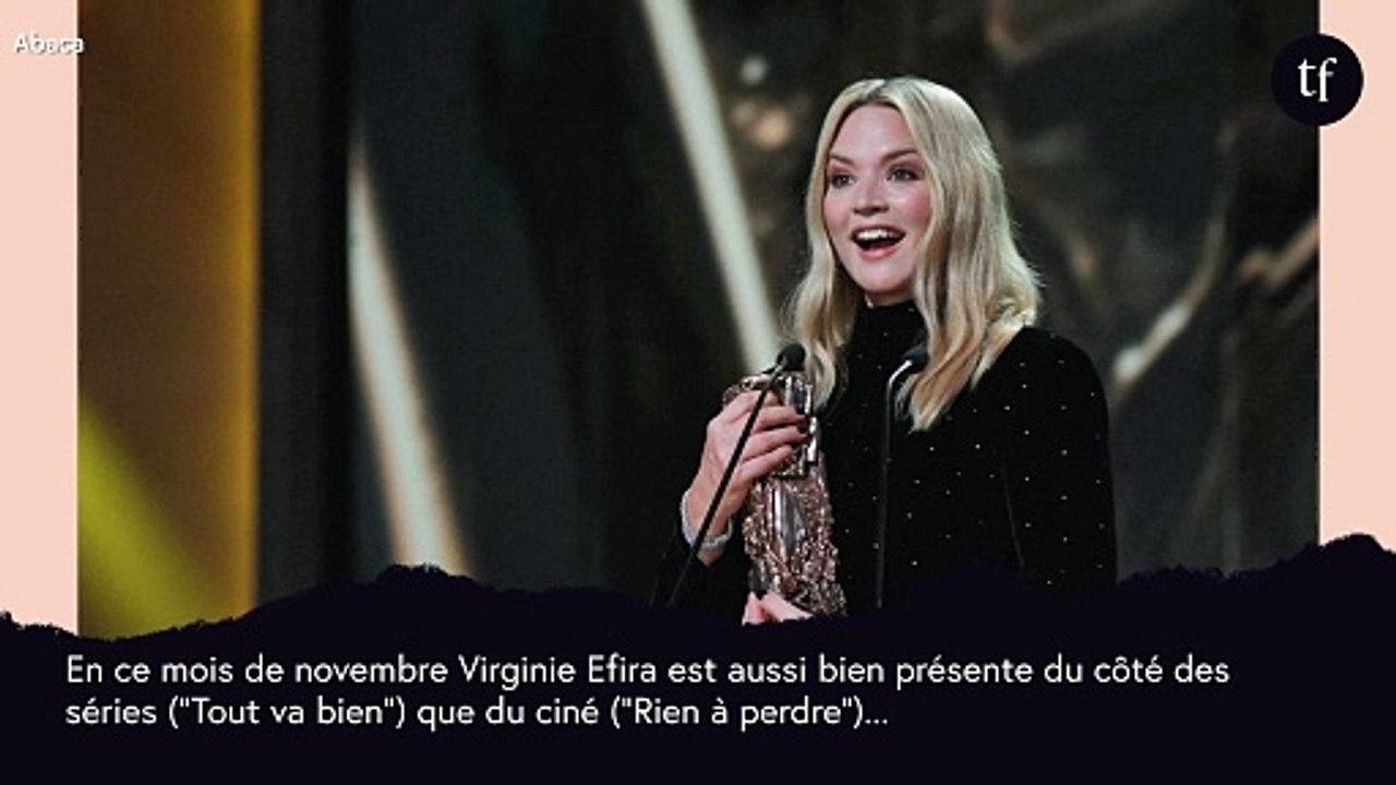 Maman à 46 ans, Virginie Efira dit tout sur les pressions faites aux mères
