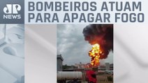 Incêndio em depósito de combustíveis causa explosões em Chapecó
