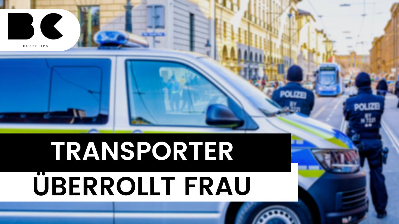 München: Frau von Kleintransporter überrollt