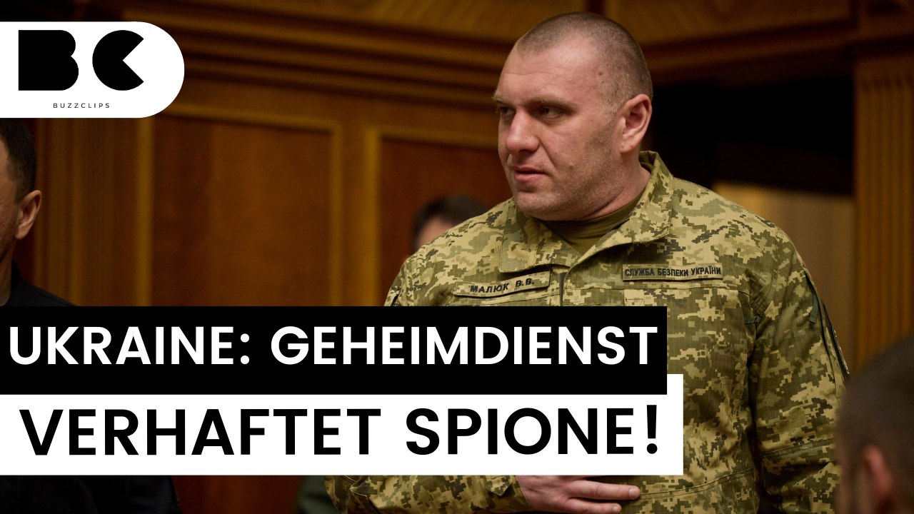 Ukrainischer Geheimdienst verhaftet mutmaßliche Spione