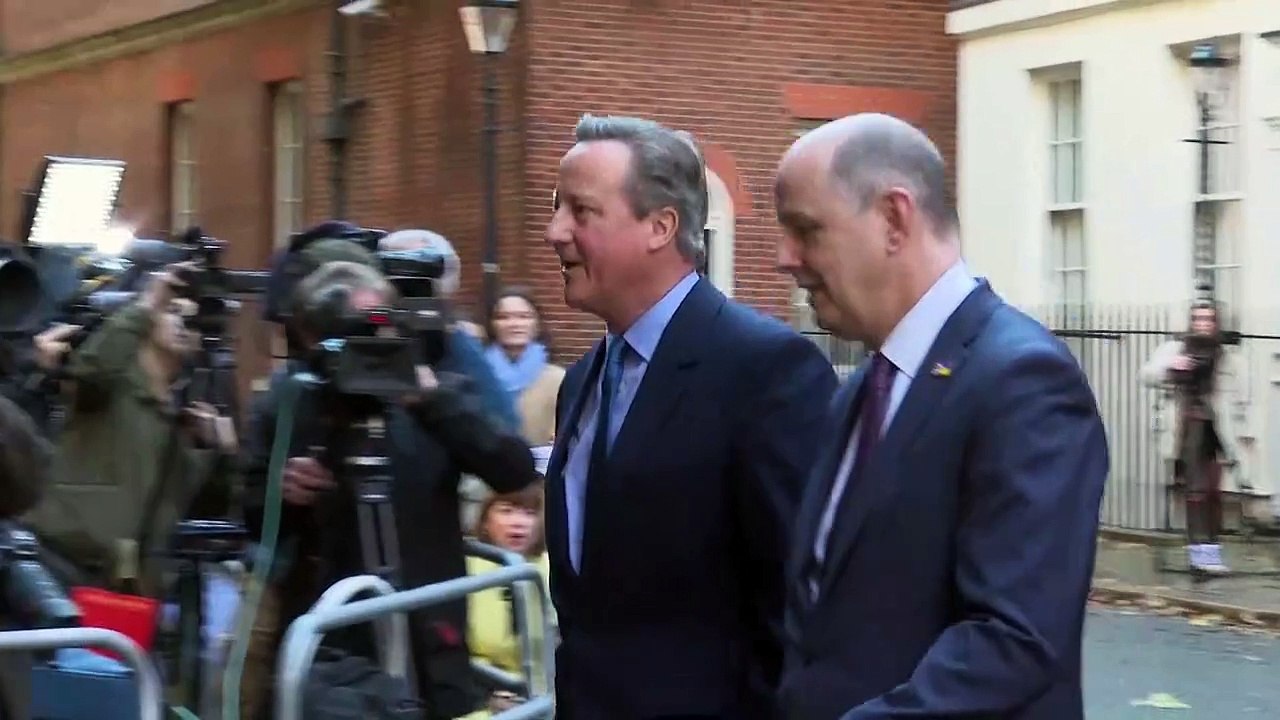 Comeback in London: Ex-Premier Cameron wird Außenminister
