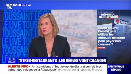 Download Video: Pourra-t-on toujours payer nos courses avec nos chèques déjeuner à partir du 1er janvier 2024? BFMTV répond à vos questions